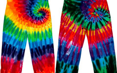 Tie Dye Capri Pants