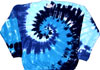 Blues Spiral Pullover Sweatshirt