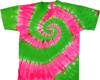 Pink and Green Clothing