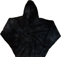 Black Tie Dye Hoodie