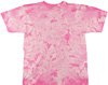 Pink tie dye crinkle t-shirt