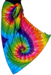 Rainbow Tie Dye Sarong