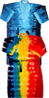 Tie Dye Robe - Tie Dye Bathrobe