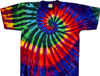 Extreme rainbow tie dye t-shirt