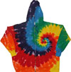 Rainbow Spiral Zipper Hoodies
