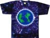 planet earth tie dye shirt 