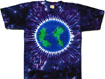 planet earth tie dye shirts